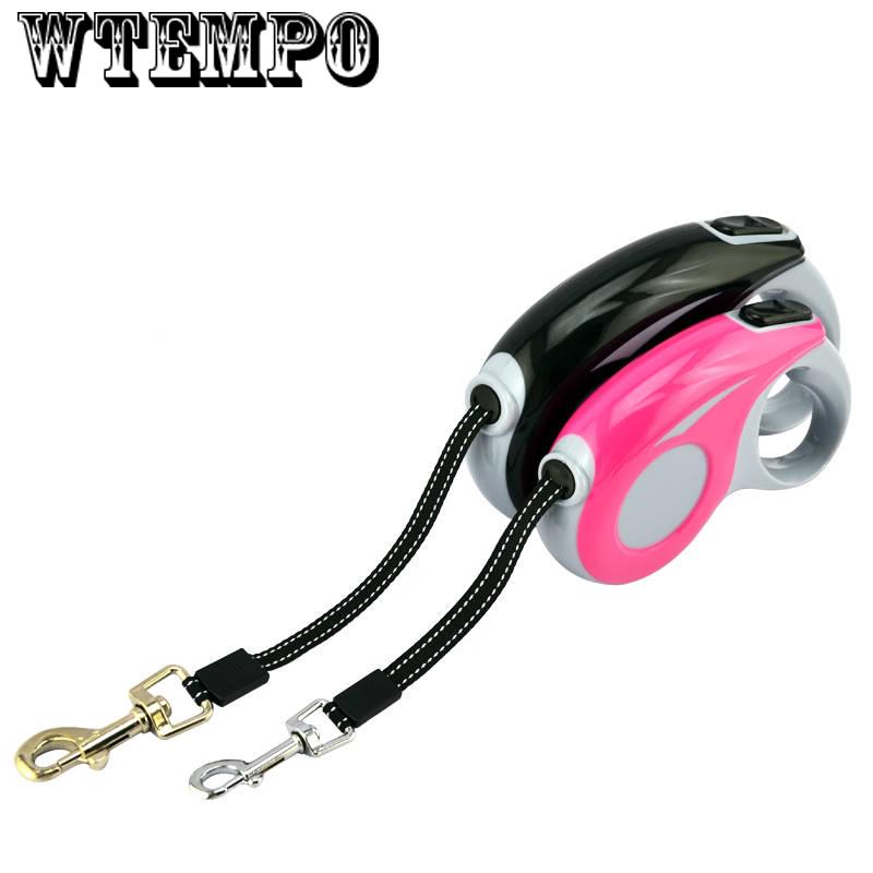 Pet leash retractable automatic hyena traction rope small dog special adjustable dog leash