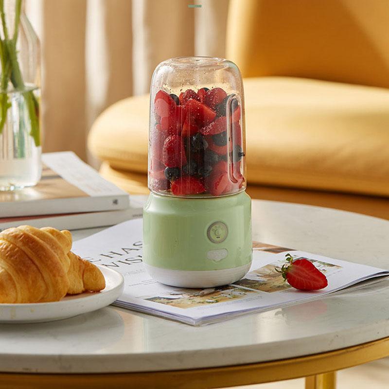 Juice Cup Household Fruit Juicer Mini Small Juice Cup Electric Portable Juice Machine Wireless Juicer