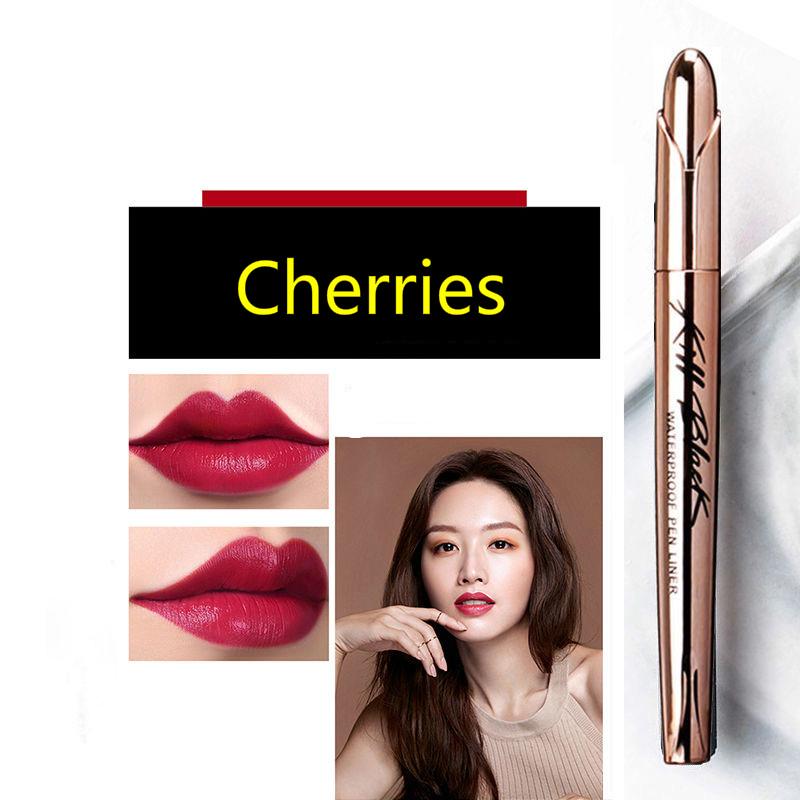 Non-blooming quick-drying thin head hard head eyebrow pencil eyeliner mascara full set of waterproof