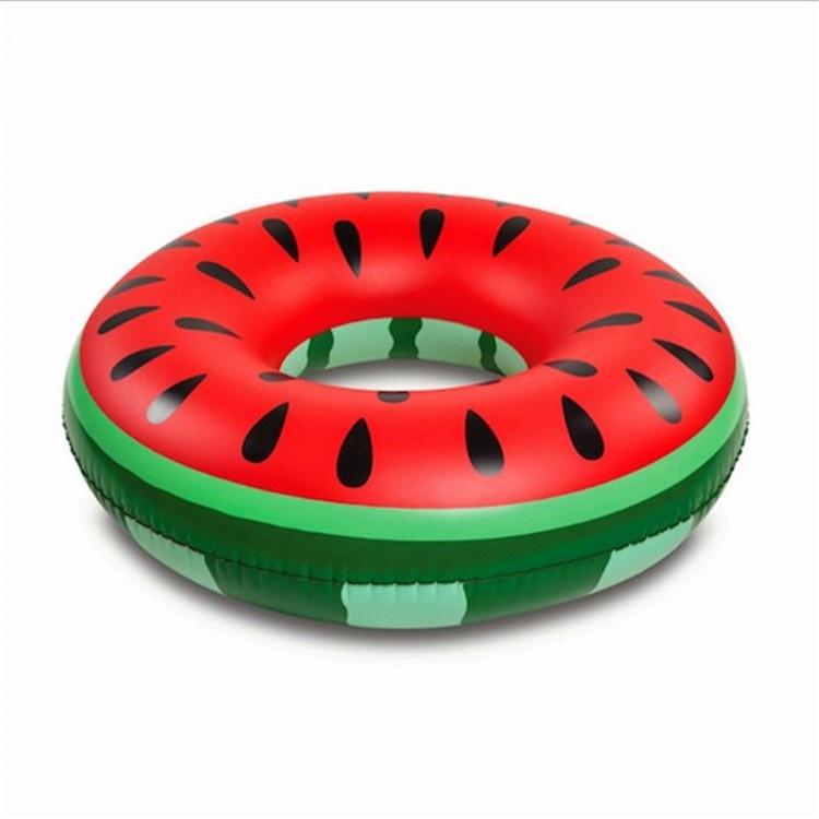 Adult Watermelon Inflatable Swimming Ring Pool Summer Entertainment