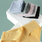 4-packs Japanese Style Girl Pure Cotton Modal Panties Simple Middle and Low Waist Students' Seamless Antibacterial Underpants Women's Solid Panties