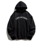 Couple's Sweater Ring Letter Printing Women's Spring and Autumn Solid Color Long-sleeved Pullover Sweatshirts Loose Couple's Top Casual Hooded Sweater