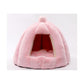 Cat Bed for Winter Warm Pet Dog Litter Cat Supplies Cat House Enclosed Thickened Dog Cat House Kennel Doggy Cushion Basket Teddy Cat Sleeping Bed