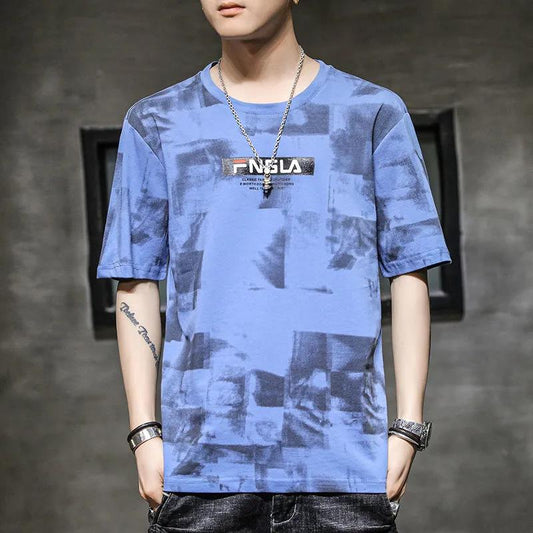 Summer 100% Catton Short Sleeve Men Sport T Shirt Round Neck Jacket Men Clothes