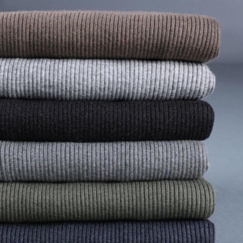 Men's Half Turtleneck Sweater Men's Thick Autumn and Winter Slim Sweater Korean Casual Pullover Mid-neck Knitted Bottoming Shirt