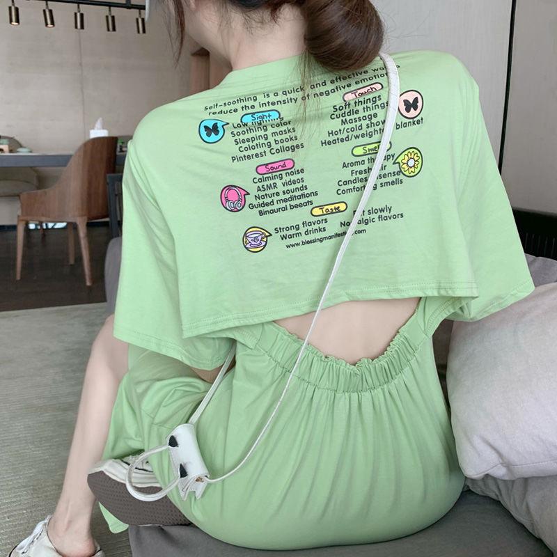 Sexy M-XXXL Women's Dress Backless Split Fork Solid Color Elastic Waist Mid-calf Daily Wear Office Dating Party