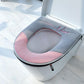 High Quality Solid Color Toilet Pad Plush Universal Thickened Toilet Seat Toilet Seat Zipper