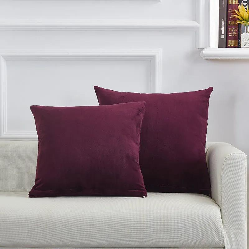 Pillow Girls Sleeping Suede Cushion Sofa Office Bed Back Cushion Waist Cushion Bedside Pillowcase with Core