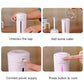 Air Humidifier Eliminate Static Electricity Clean Air Care for Skin Nano Spray Technology Mute Design 7 Color Lights Car Office