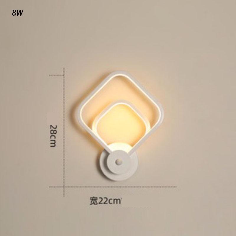 Led Bedroom Bedside Wall lamp Creative Modern Lamp Art Wall lamp Acrylic Corridor Staircase Lights