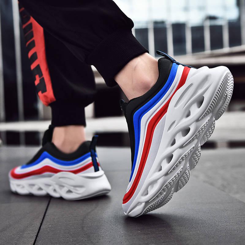 Coconut Shoes Men Breathable Daddy Shoes Running Shoes Light Non-slip Sports Shoes Jogging Sneaker