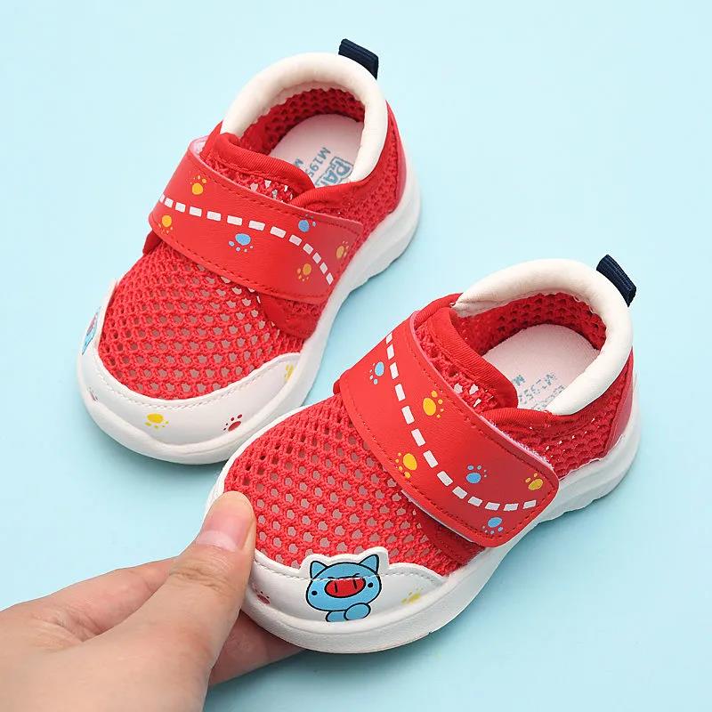 Spring Children Shoes for Girls Sport Shoes Fashion Breathable Baby Shoes Soft Bottom Non-slip Casual Kids Girl Sneakers