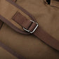 Men Large Backpack Solid Cotton Fashion Male Zipper  Rucksack Sports Travel Hiking School Bag