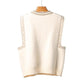 Women Wear Vests In Spring and Autumn Knitted Vest Vest Korean Style Sweater