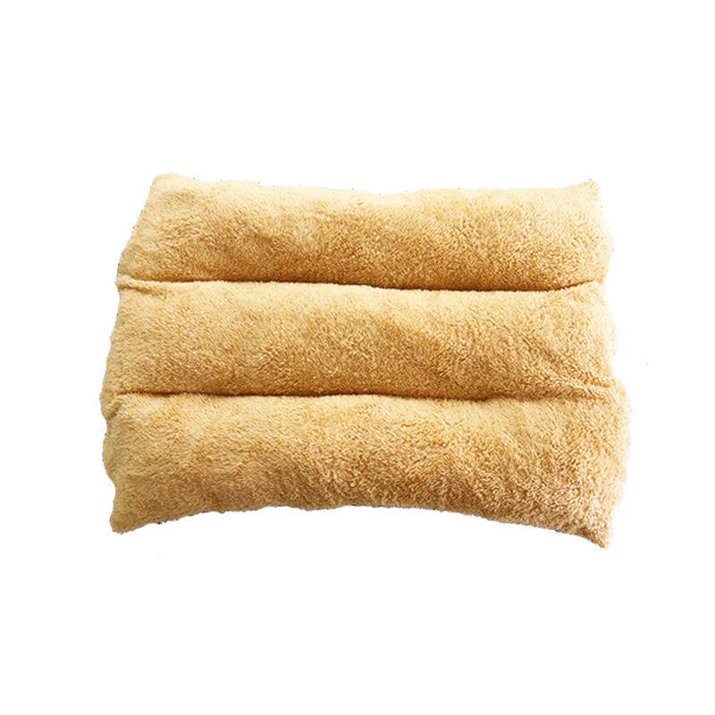 Removably and Washable Gold Husky Dog Mat Large and Medium-sized Dog Bed Cat Teddy Winter Warm Dog Nest