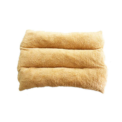 Removably and Washable Gold Husky Dog Mat Large and Medium-sized Dog Bed Cat Teddy Winter Warm Dog Nest