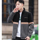 Men's Jacket Trend Autumn and Winter Handsome Baseball Uniform Youth Casual Stitching Jacket