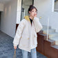 Padded Jacket Women Autumn and Winter Korean Loose BF Padded Jacket Ins Super Fire Hong Kong Style Jacket Wild