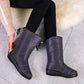 Snow Boots Women Winter In The Waterproof Non-slip Warm Cotton Shoes Thick Bottom Plus Velvet Thick Cotton Boots Large Size