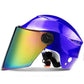 Electric Bicycle Female Helmet Summer Sunscreen Male Half Helmet Anti-ultraviolet Sunshade All Seasons Lightweight Non-motorcycle Helmet