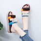 Slippers Women Wear Summer Korean Flat Bottom Net Red Beach Shoes Thick Bottom Sports Sandals and Slippers Ins Tide