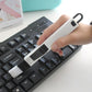 3PCS The Window Window Groove Groove Cleaning Brush with Cleaning Dustpan Screen Window Cleaning Folding Brush