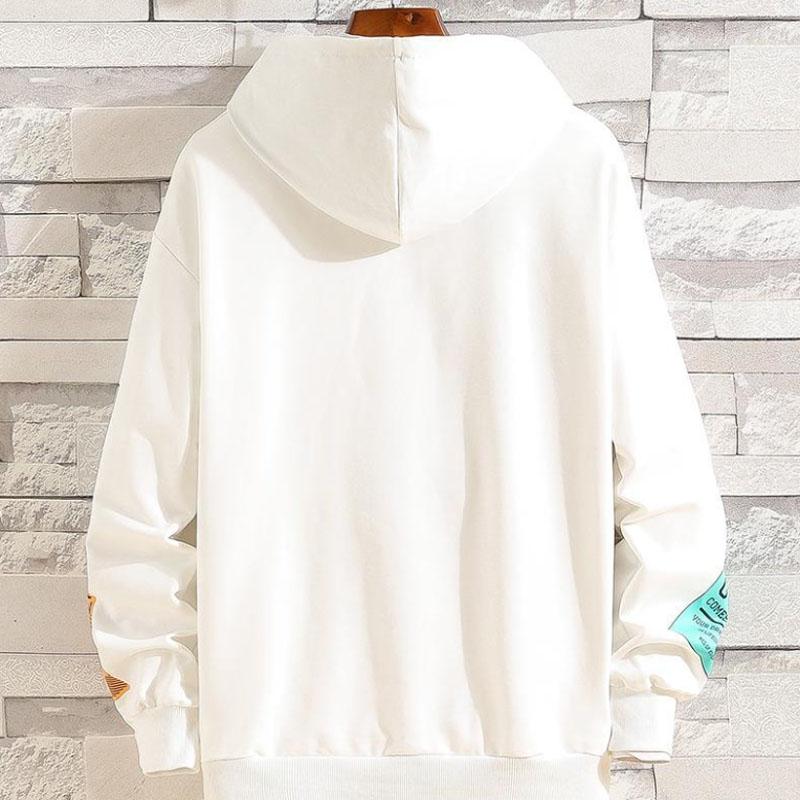 Spring Sweater Suit Hooded Pullover Men Sports Suit Student Campus Sportswear Casual Loose Clothing for Youth
