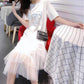 Dress Female Student Korean Version Loose Large Size Net Yarn Fairy Skirt Summer Small Fresh T-shirt Long Dress