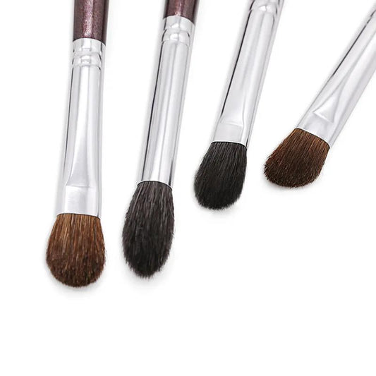 6pcs Eye Shadow Brush Set Brush Set Nose Shadow Brush Horse Hair Eye Makeup Set Brush