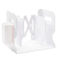 Retractable Shelf Bookends Book Holder Adjustable Shelf with Pen Holder Desk Organizer Office Accessories