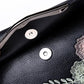Female Crossbody Bags Women Shoulder Messenger Bags Casual Portable PU Leather Multi-Layere Embroidered