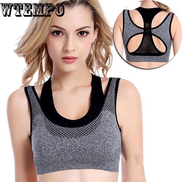 Women Sport Bra Top Fitness Free Size Letters Yoga Bra Black White Sport Underwear Running Yoga Gym