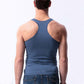 Men's Seamless Sports Bottoming Inner Wear Racer Vest Summer Thin Outer Wear Trend Sleeveless T-shirt