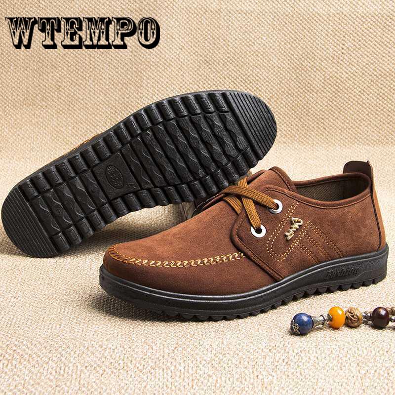 Men's Fashion Shoes Leather Casual Sneakers Trainers Fitness Running Shoes