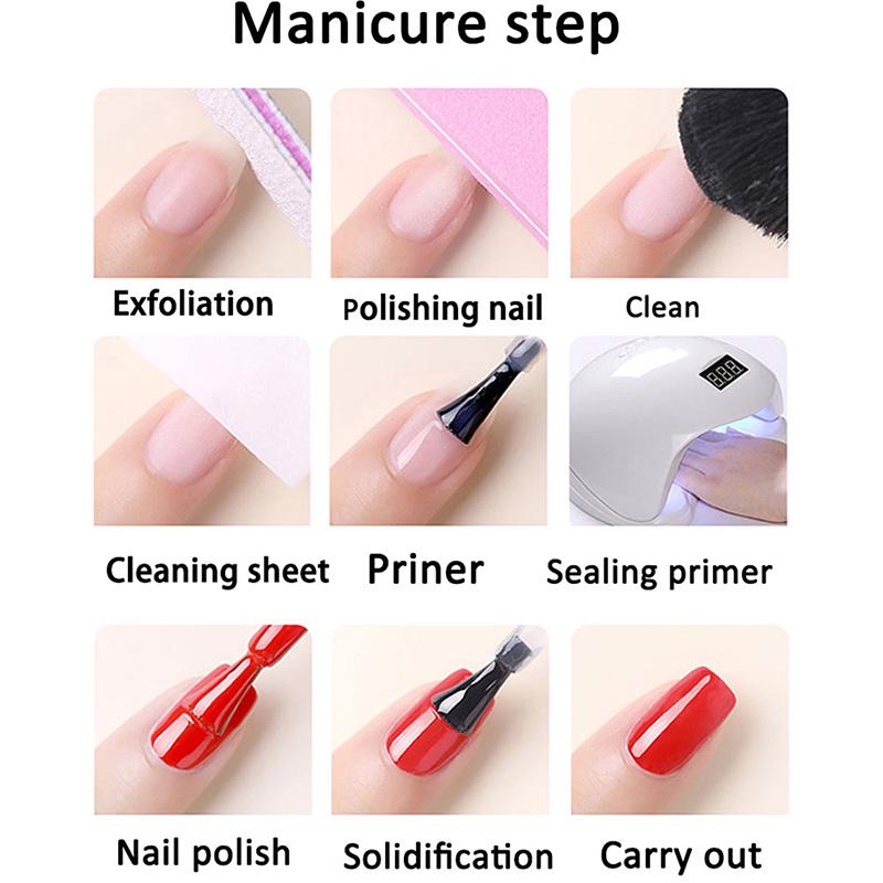 Nail tools kit 48W UV LED nail Lamp Nail dryer set Manicure Set Gel Nail Polish nail art set