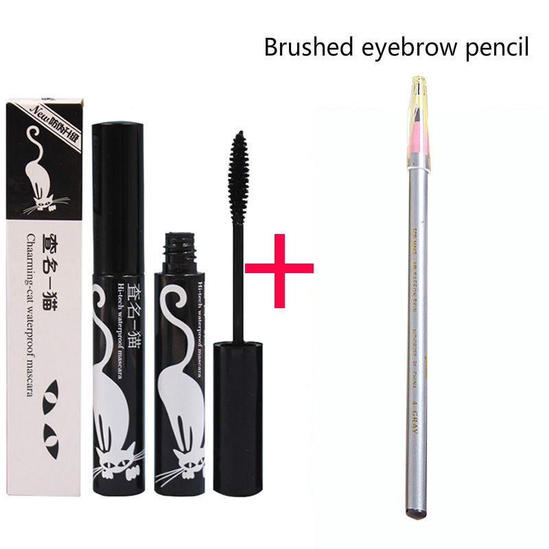 Mascara Brow Pencil Eyeliner Set eyelash brush eyebrow pencil eye shadow Twisted Volume Mascara