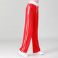 Women's Color Block Wide Leg Yoga Pants Mid-Waist Loose Quick-drying Sports Pants Spring and Summer Korean Style