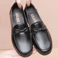 Mother's Shoes Spring and Autumn Leather Shoes Comfortable Soft Sole Non-slip Single Shoes Flat Work Shoes Comfortable Soft Leather Casual Shoes