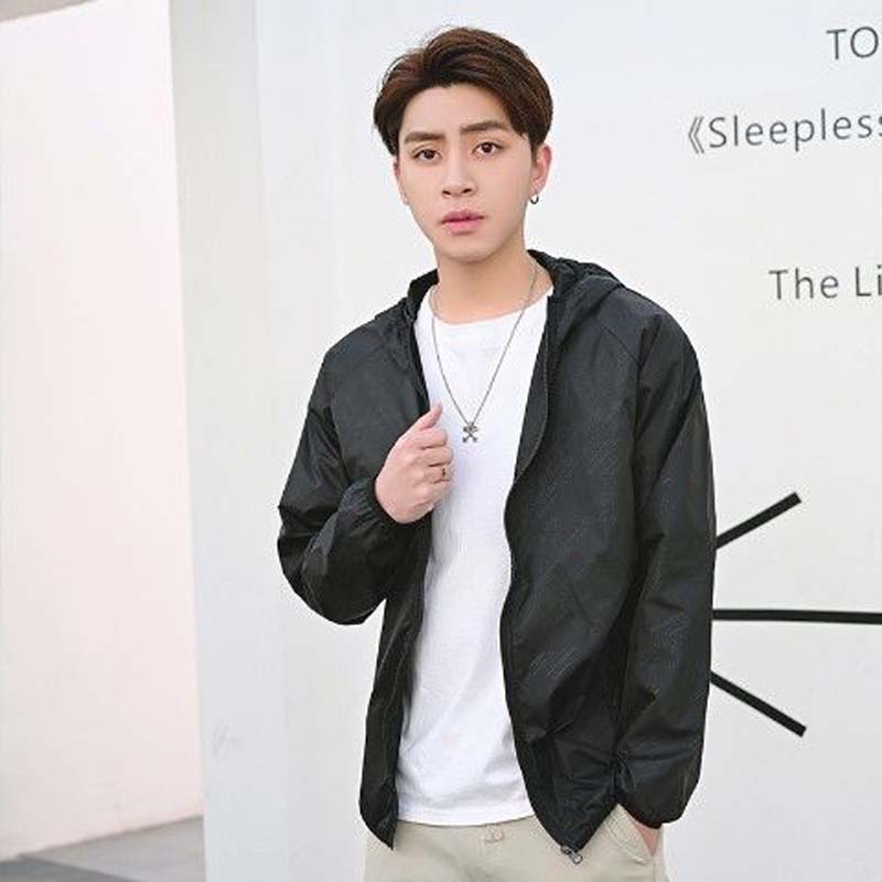 Men's Summer Ultra-thin Breathable Men's Sun Protection Jacket