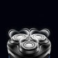 Electric Shaver Fully Automatic Electric Shaver Men's Lightweight Portable Rechargeable Travel Shave Tool