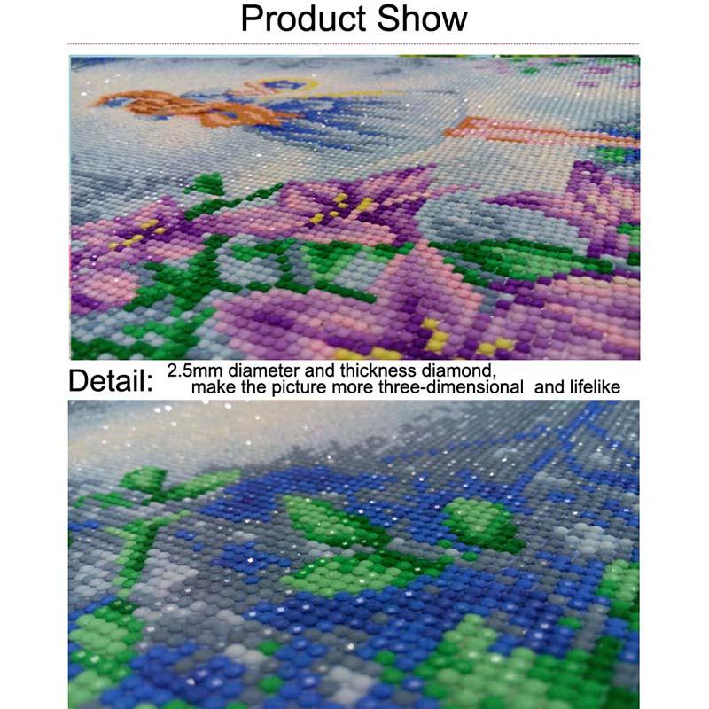 Diamond Embroidery 5D DIY dog 3D Diamond Painting Cross Stitch Pattern Home Decoration
