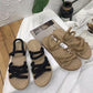 Super Good-looking Roman Sandals, Women's Hemp Rope, Two-wear Slippers, Women's Shoes, Summer Students All-match