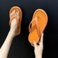 Flip-flops Women Wear Flat-bottomed Non-slip Flip Flops Outside Summer Outdoor Beach Sandals Slippers