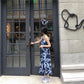 French Niche Dress Female Summer Korean V-neck Temperament Suspender Skirt Small Long Dress