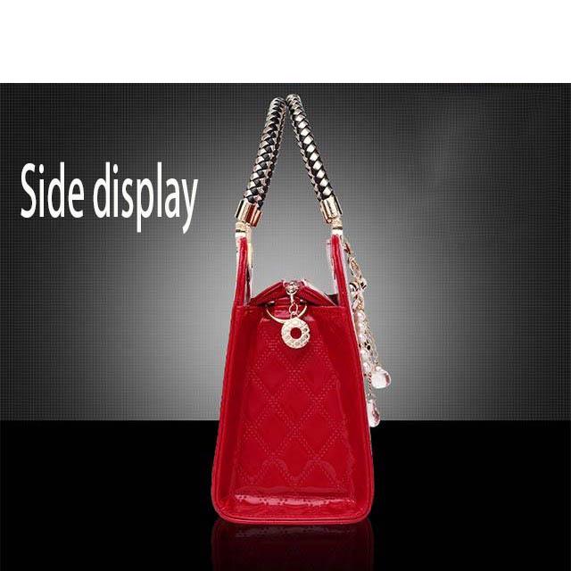 Big capacity European and American style Shoulder Handbag Trendy wild Woman bag Leather bag