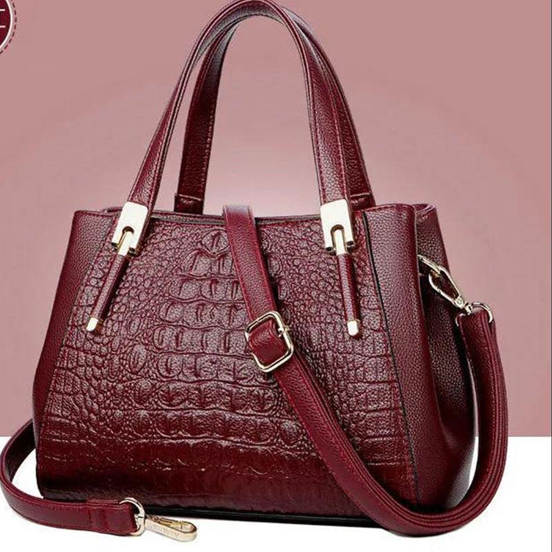 Fashion Handbags Handbags Trend Wild All-match Mother-in-law Bag Middle-aged Mother-in-law Bag Atmospheric Messenger Handbag