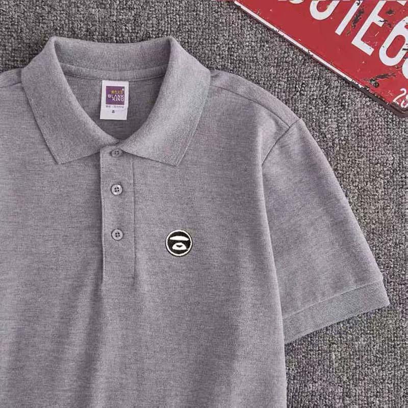 Printed Casual POLO Shirt Loose Short-sleeved T-shirt