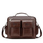 Travel Bag Men's Leather Texture Handbag Large-capacity Business Trip Travel Short-distance Luggage Bag Shoulder Bag Business Men's Bag