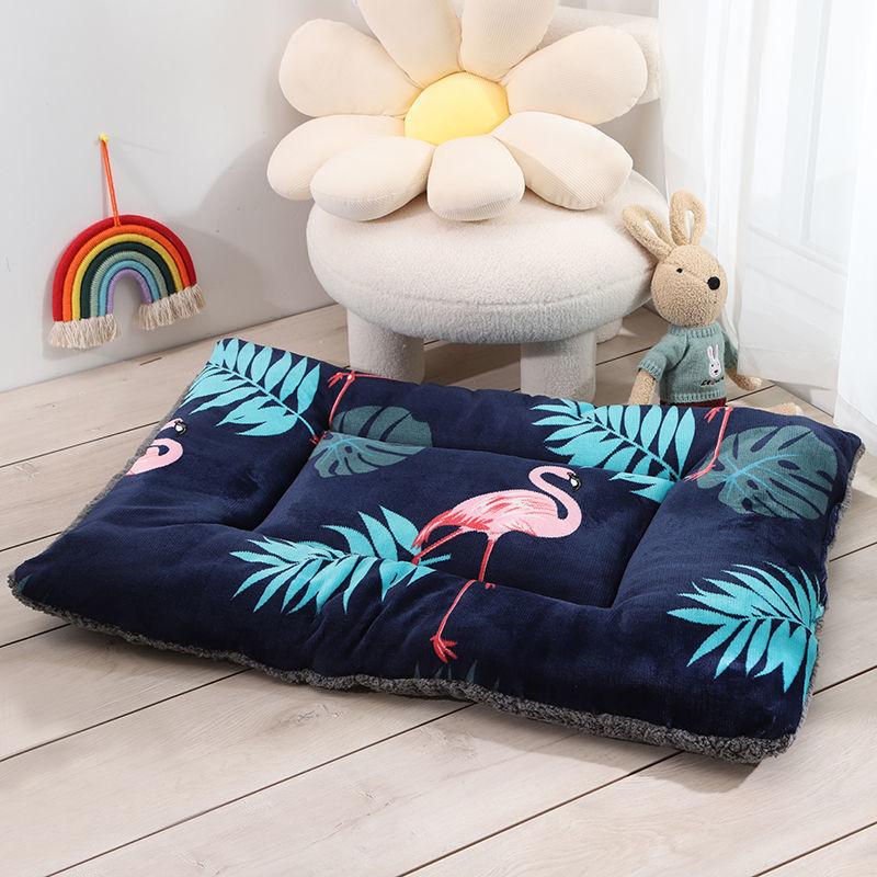 Dog Mat Cat Sleep Pad Autumn Winter Thick Pet Nest Winter Warm Hair Blanket Sleeping Pad