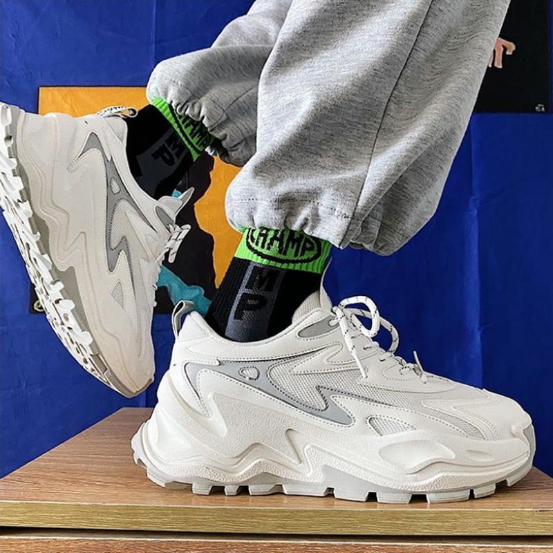 Sports Shoes Men's Breathable All-match Trend Casual Sports Shoes Ins Old Shoes Running Shoes